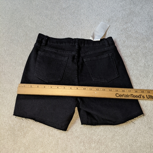 Great smokey Los Angeles distressed black denim shorts - Picture 14 of 14